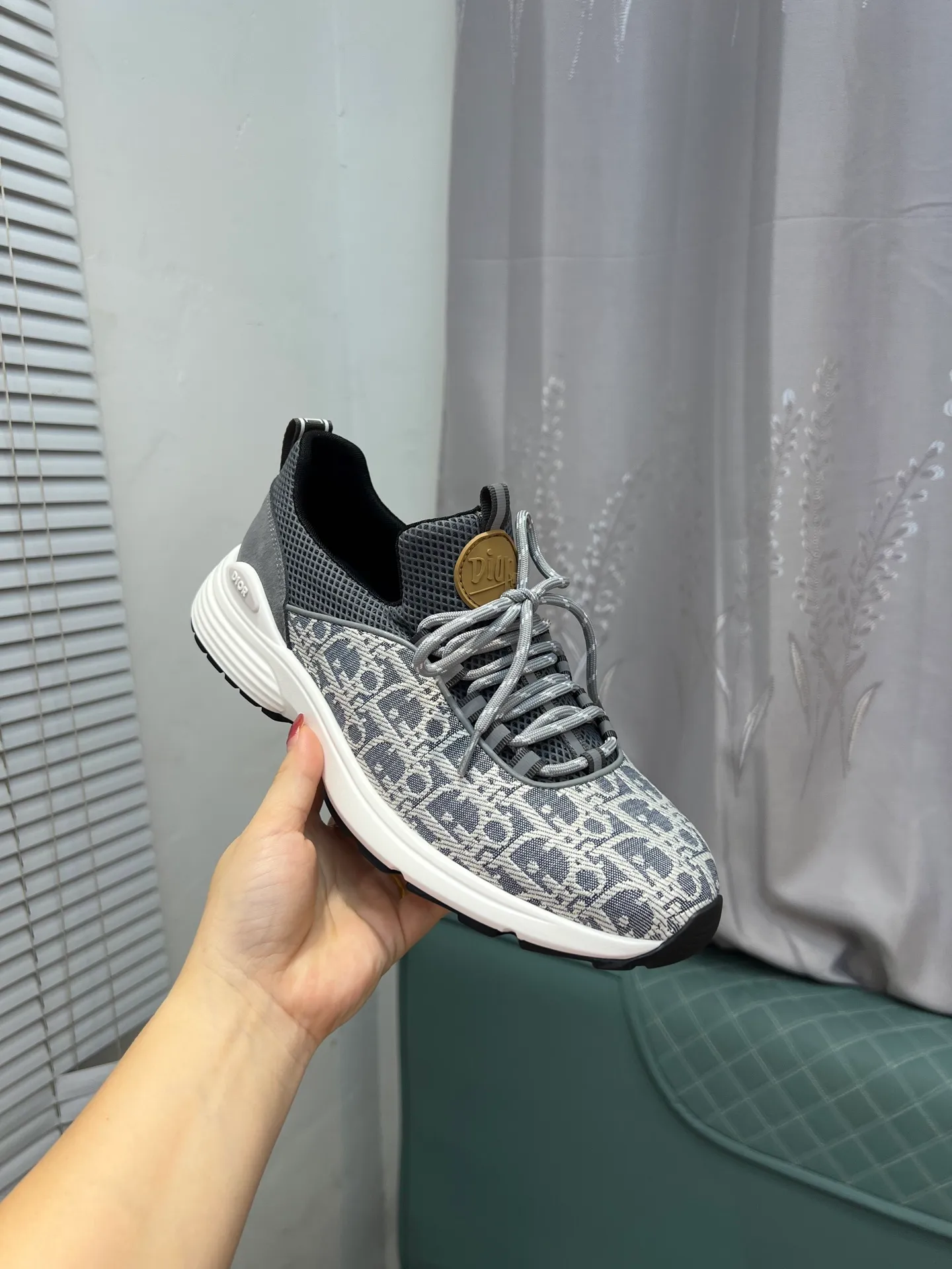 Men's shoes 💰400 [Dior] popular men's shoes, imported mesh splicing material, really inside. Original sole provided by the original factory, 38-45 (45 customized, non-refundable)